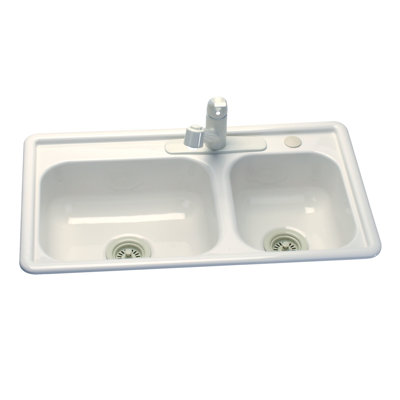 Lyons Industries Deluxe 33" x 19" Kitchen Sink