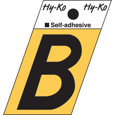 Hy-Ko Angle Cut Letter
