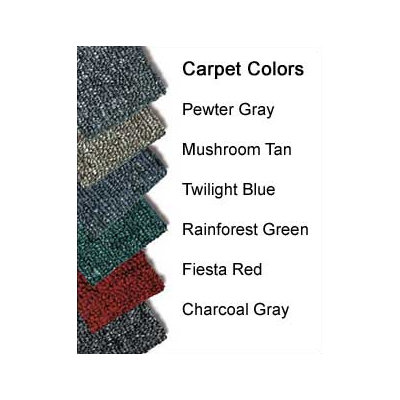 Midwest Folding Products 24" x 6' x 8' Mobile Stage with Carpeted Deck