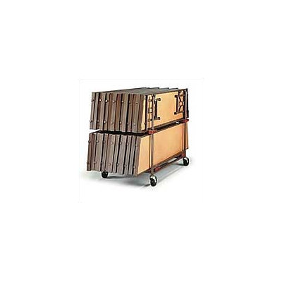 Midwest Folding Products Four-Level Straight Riser with Hardboard Deck