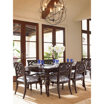Tommy Bahama Home Royal Kahala Islands Edge Dining Table