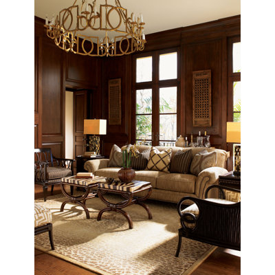 Tommy Bahama Home Royal Kahala Striped Delight Coffee Table