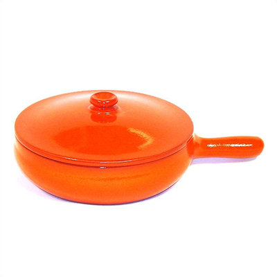 Piral Terracotta 1.5-qt. Saucier with Lid