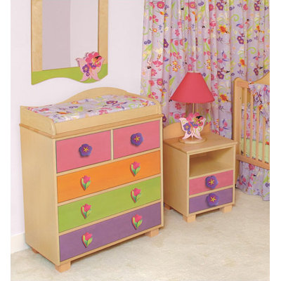 Room Magic Magic Garden 5 Piece Crib Set