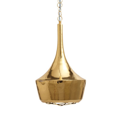 Lazy Susan USA Hammered 1 Light Pendant Light