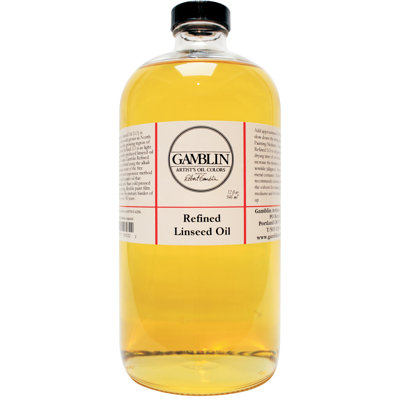 Gamblin Refined Linseed Oil