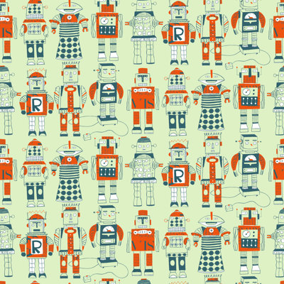 Loboloup Robot Wallpaper