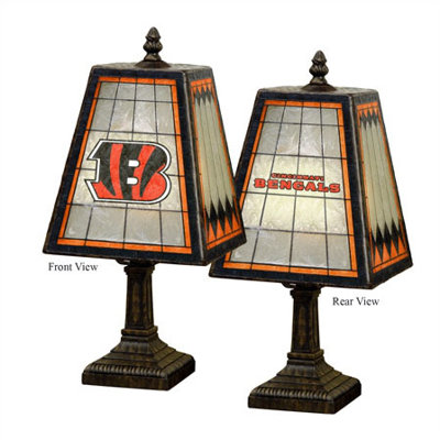 The Memory Company NFL 14" Art Glass Table Lamp