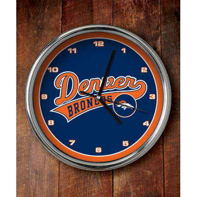 The Memory Company NFL Chrome Clock