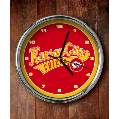 The Memory Company NFL Chrome Clock