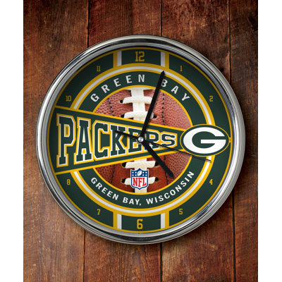 The Memory Company NFL Chrome Clock