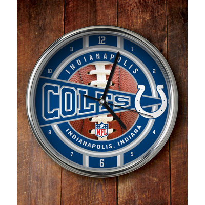 The Memory Company NFL Chrome Clock