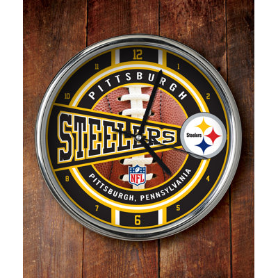 The Memory Company NFL Chrome Clock