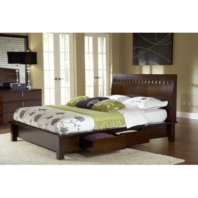 Modus Furniture Veneto Storage Panel Bed