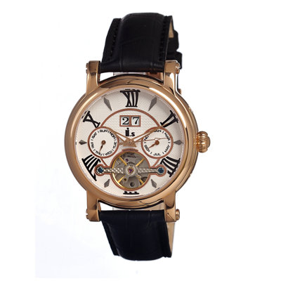 IS Creative Mechanical Leather Men's Watch