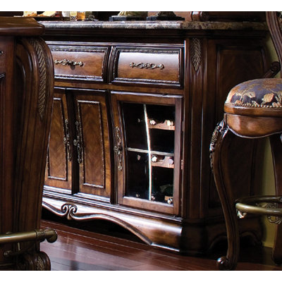 Michael Amini Oppulente Wall Bar in Sienna Spice