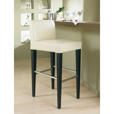 Sunpan Modern Oriana Bonded Leather Stool