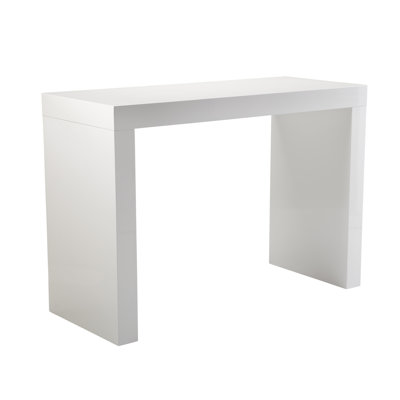 Sunpan Modern Faro High Gloss C-Shape Bar Table