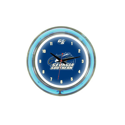 Wave 7 NCAA 14" Team Neon Wall Clock