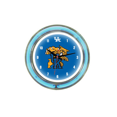 Wave 7 NCAA 14" Team Neon Wall Clock