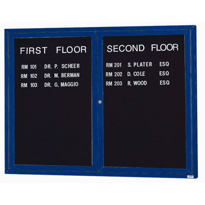 AARCO Outdoor Enclosed Directory Cabinet