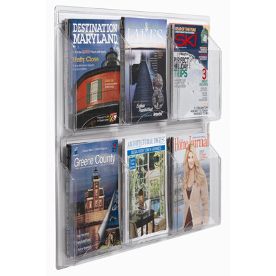 AARCO Clear-Vu Magazine and Literature Display