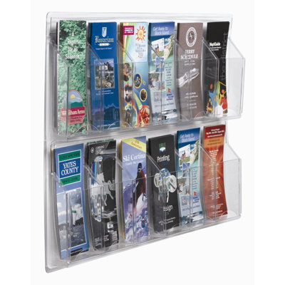 AARCO Clear-Vu Pamphlet Display
