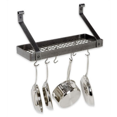 Bookshelf Wall Mounted Pot Rack