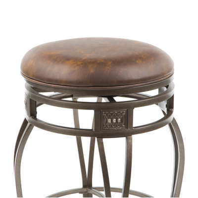 Hillsdale Furniture Swivel Bar Stool - Montello Backless 30"