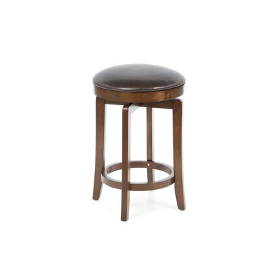 Hillsdale Furniture O'shea Backless Counter Stool in Brown Cherry
