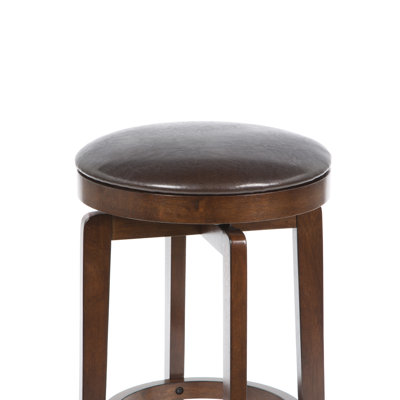 Hillsdale Furniture O'Shea Backless Bar Stool in Brown Cherry