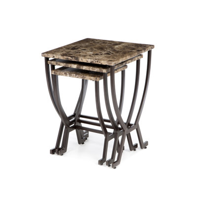 Hillsdale Furniture Monaco 3 Piece Nesting Tables