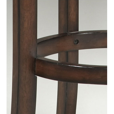 Hillsdale Furniture Norwood 26.5" Swivel Counter Stool in Cherry