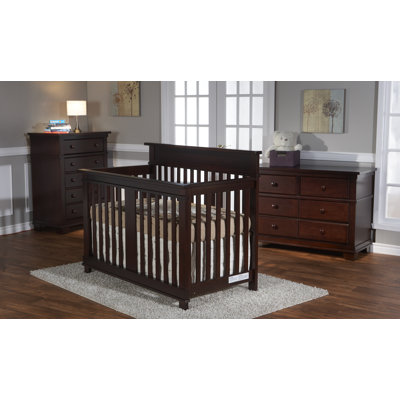 PALI Torino Crib Set in White