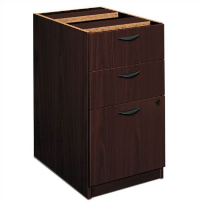 Basyx by HON Laminated Under-Desk Pedestal File with Lock