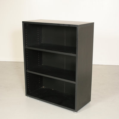 Tvilum Pierce Office Three Shelf Bookcase in Coffee