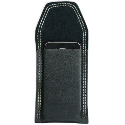 Falcon Gray Leather iPhone Case