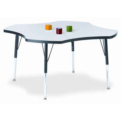 Jonti-Craft KYDZ Four Leaf Laminate Activity Table
