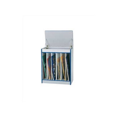 Jonti-Craft Rainbow Accents Big Book Easel - Write-n-Wipe