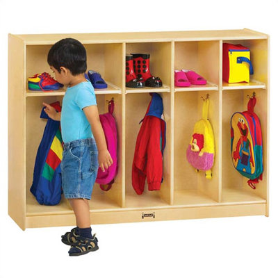 Jonti-Craft ThriftyKYDZ Toddler Coat Locker - 5 Sections