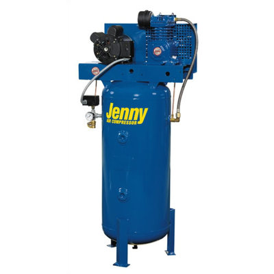 Jenny Products Inc 60 Gallon 5 HP Single Stage Electric Stationary Air Compressor