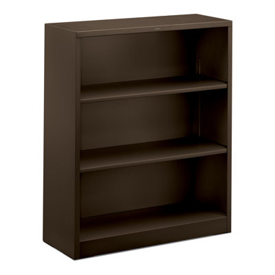 HON 41" H Three Shelf Steel Bookcase