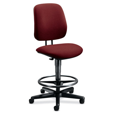 HON Height Adjustable Task Stool with Adjustable Footring