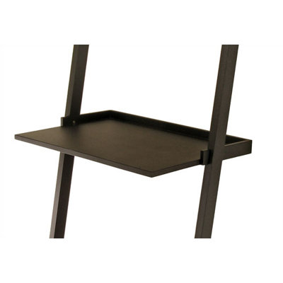 Winsome Bailey Leaning Desk with Shelves