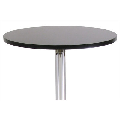 Winsome 3-Piece 24" Pub Table Set with Chrome Accents