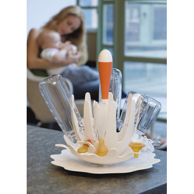 Skip Hop Splash Bottle Drying Rack in White