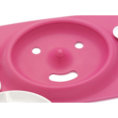 Skip Hop Mate Stay-Put Place Mat and Plate in Orange