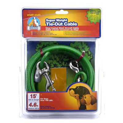 Penn Plax Super Weight Tie Out Cable