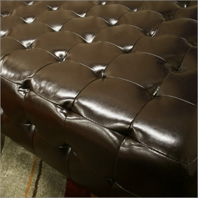 Wholesale Interiors Baxton Studio Pemberly Square Ottoman