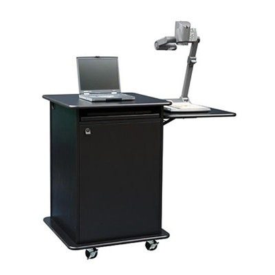Sound Craft Educator Multimedia Cart in Black